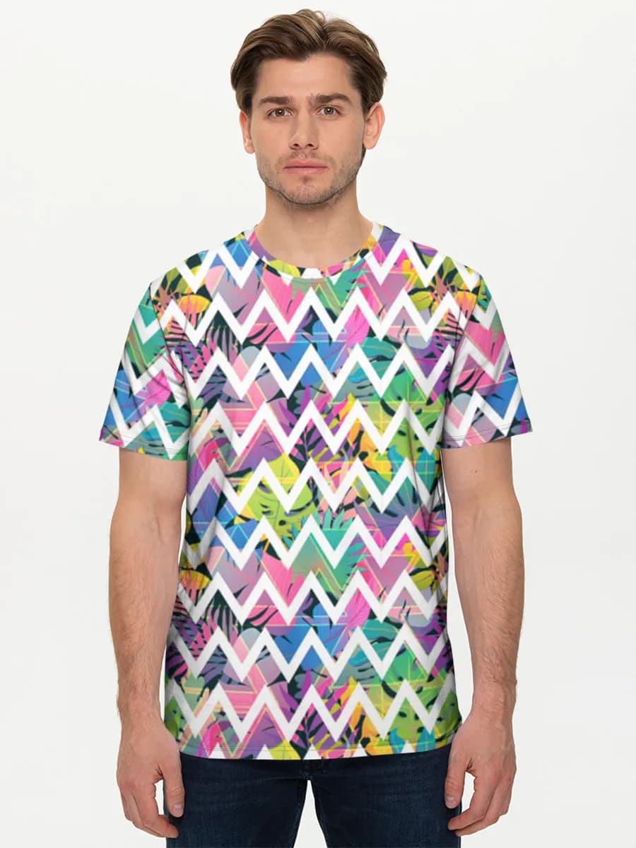 Men's basic cotton T-shirt