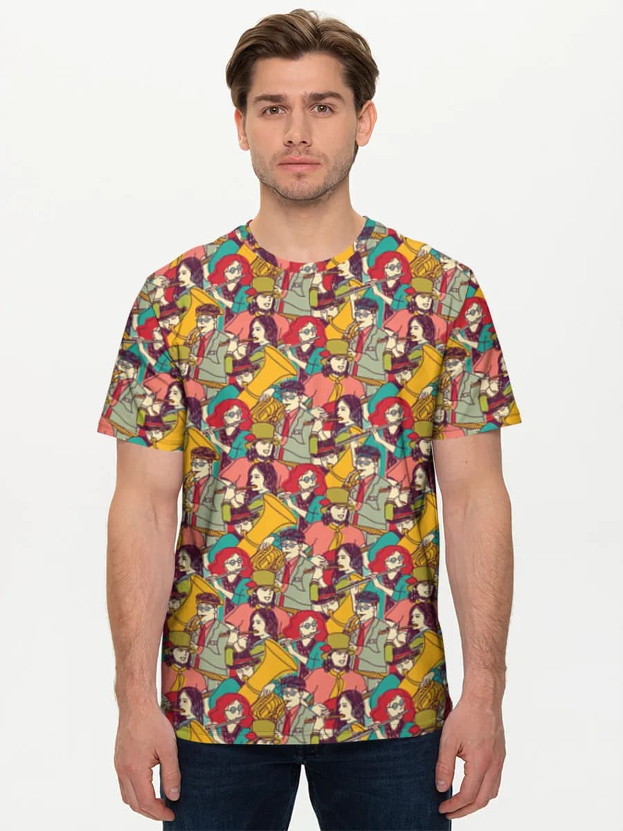 Men's basic cotton T-shirt
