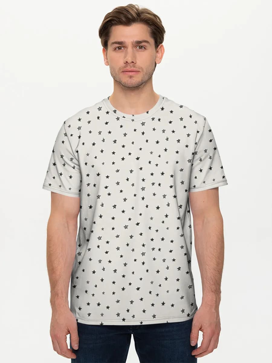 Men's basic cotton T-shirt