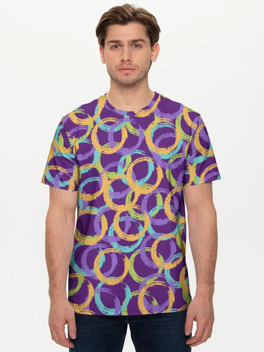 Men's basic cotton T-shirt