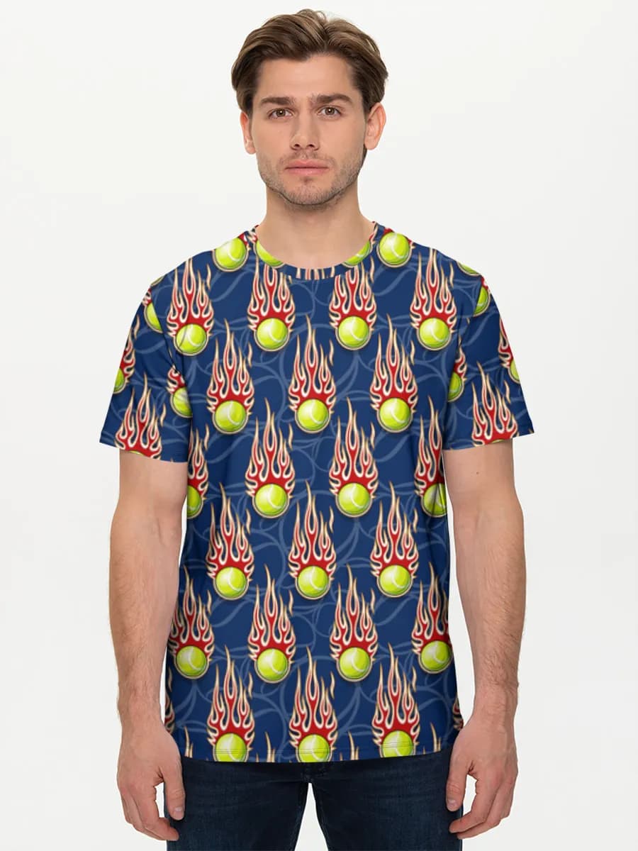Flaming Tennis Balls