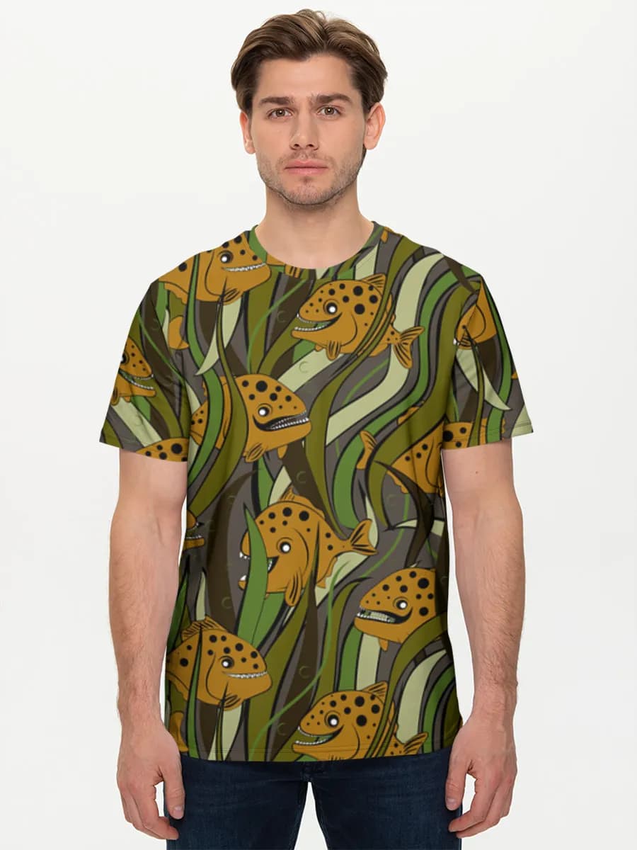 Spotted Fish In Kelp