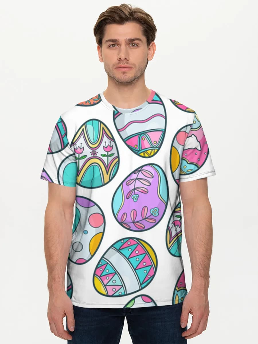 Men's basic cotton T-shirt