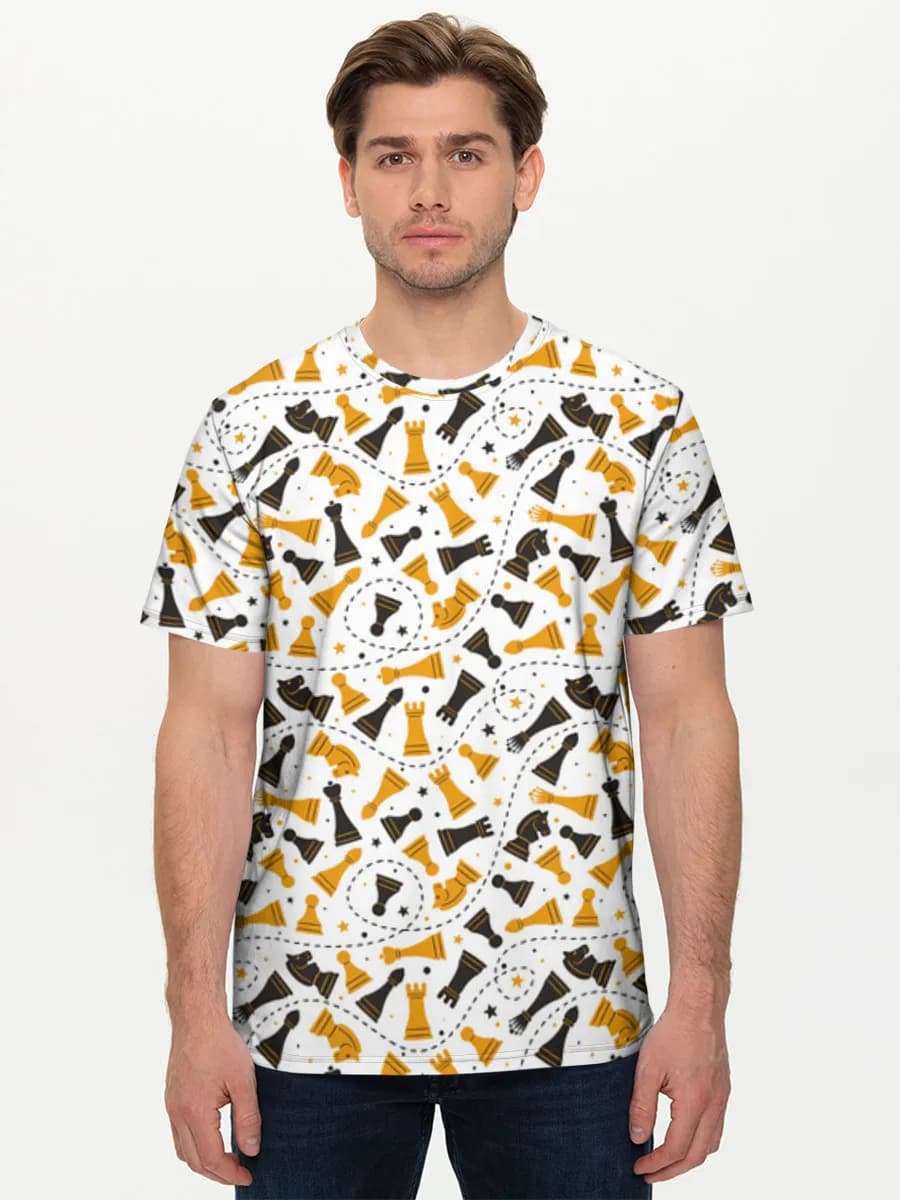 Men's basic cotton T-shirt
