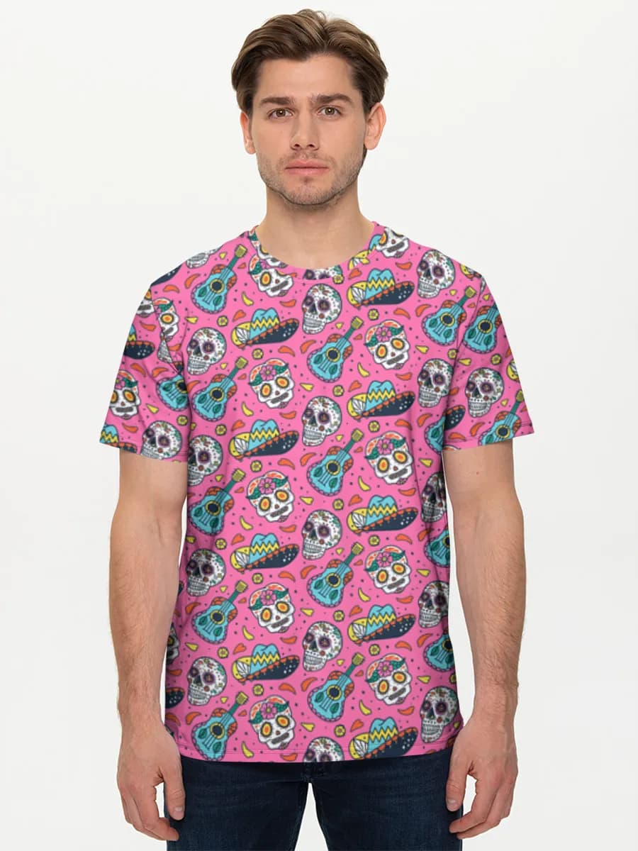 Men's basic cotton T-shirt