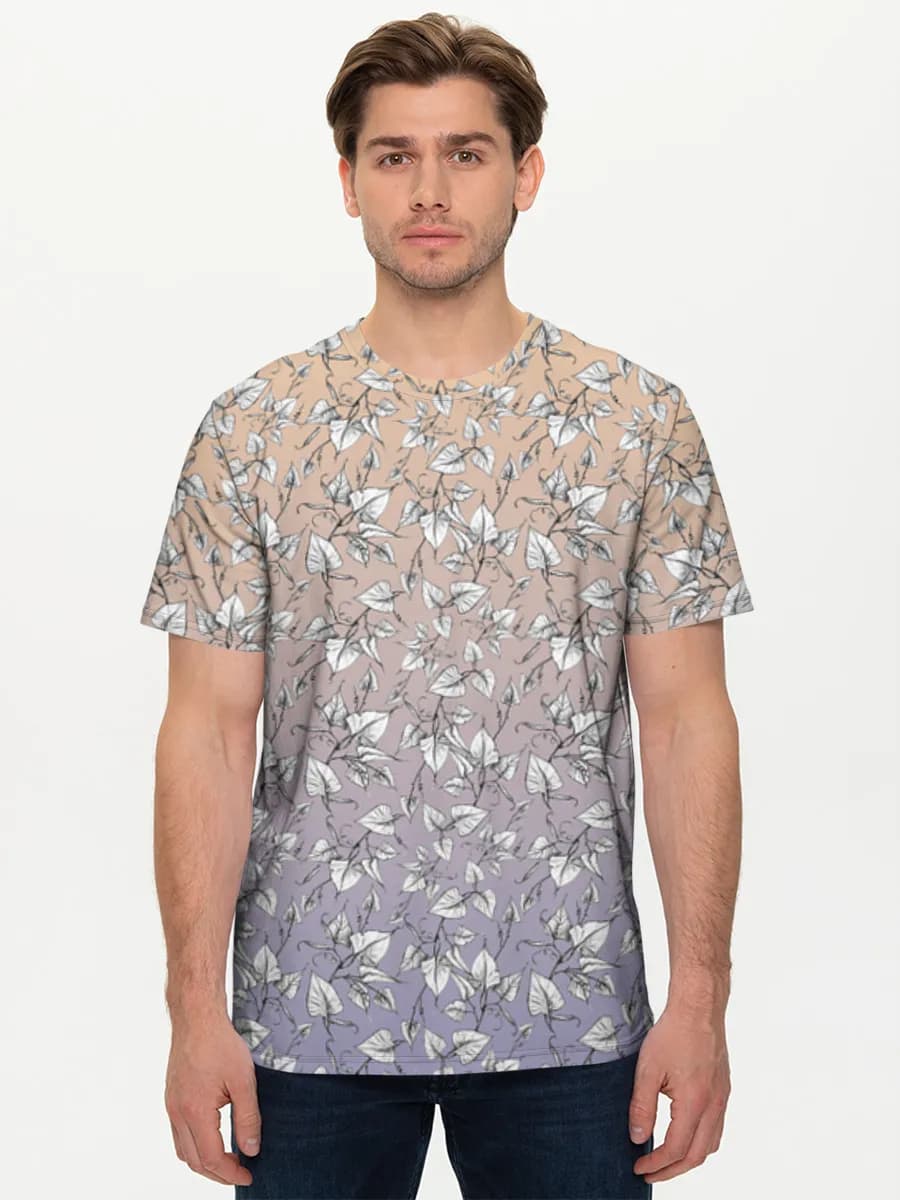 Men's basic cotton T-shirt
