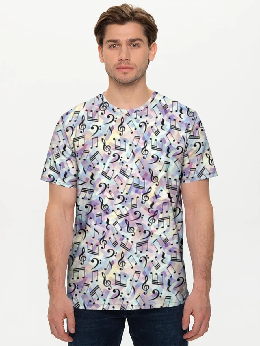 Men's basic cotton T-shirt