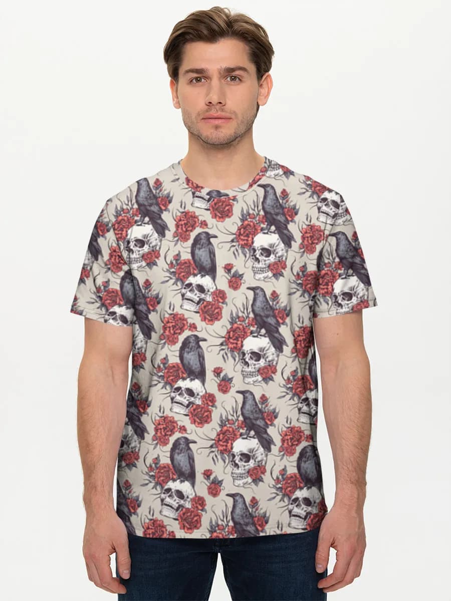 Men's basic cotton T-shirt