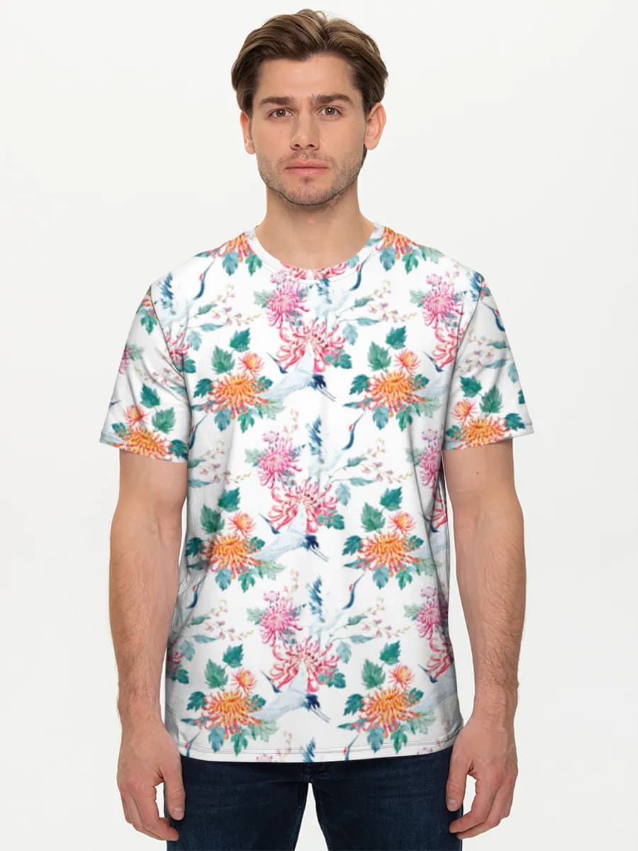 Men's basic cotton T-shirt