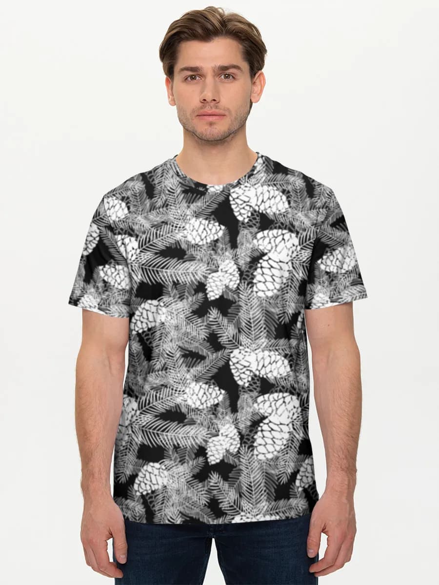 Men's basic cotton T-shirt