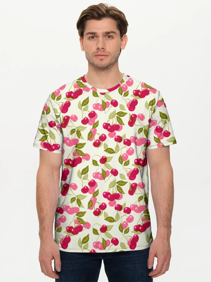 Men's basic cotton T-shirt