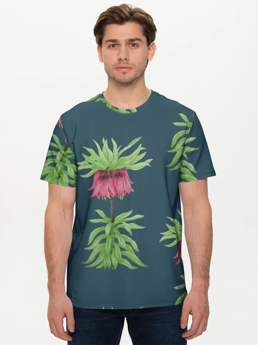 Men's basic cotton T-shirt