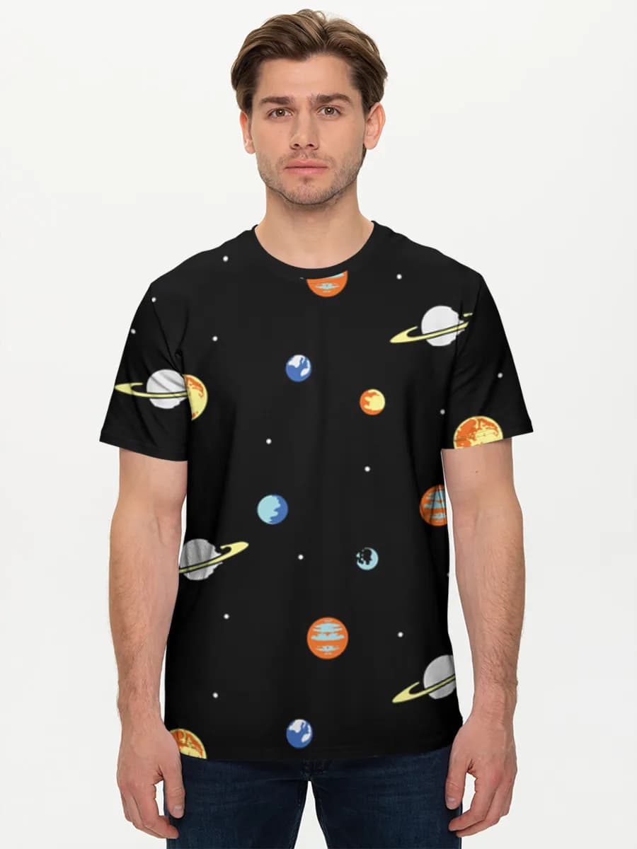 Men's basic cotton T-shirt