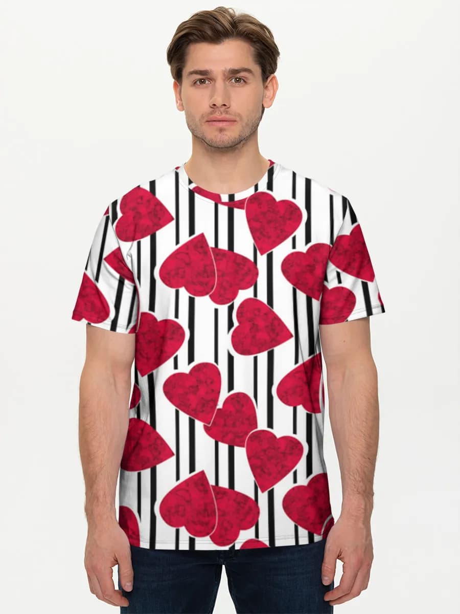 Men's basic cotton T-shirt