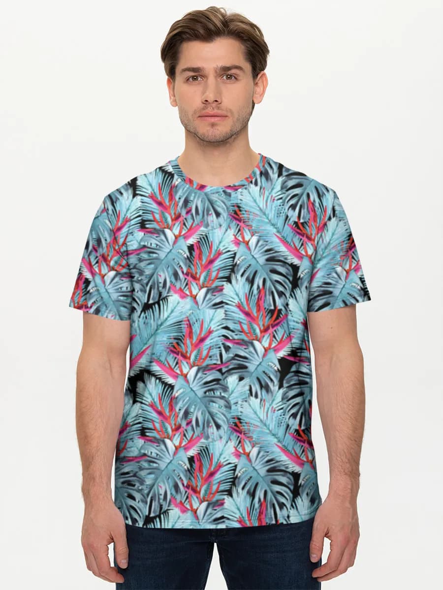 Men's basic cotton T-shirt