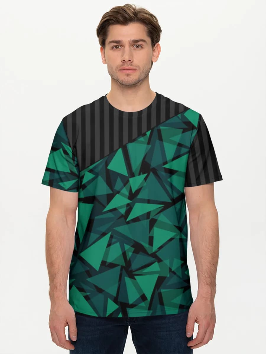 Men's basic cotton T-shirt