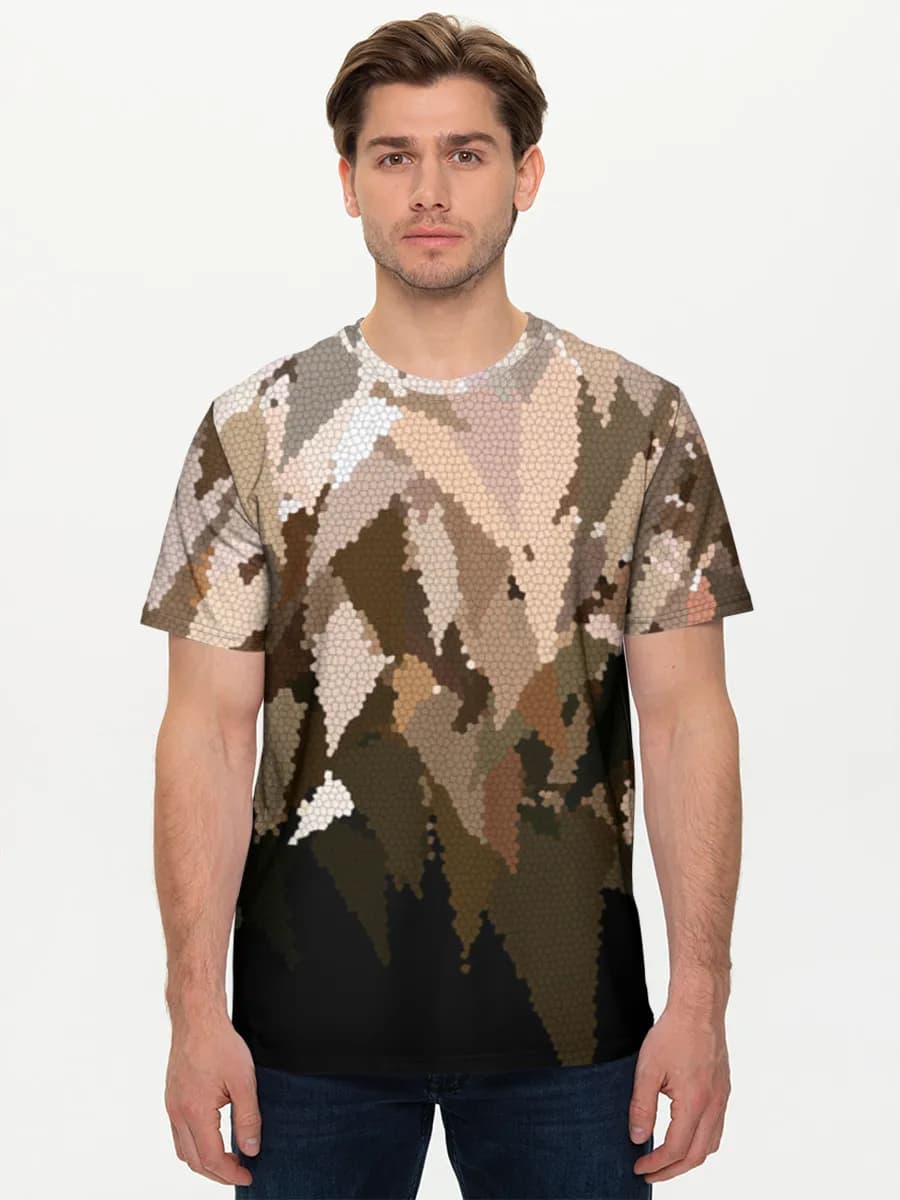 Men's basic cotton T-shirt