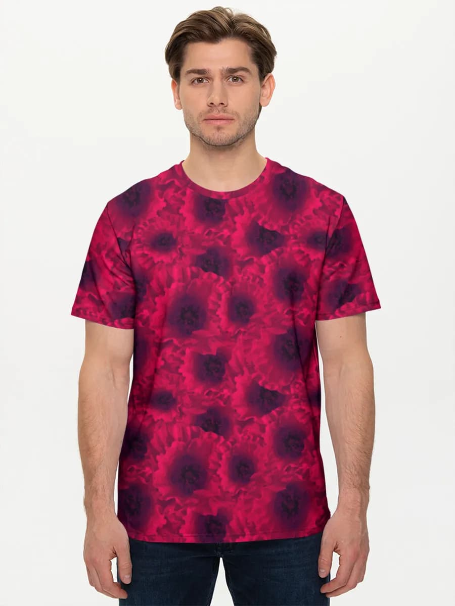 Men's basic cotton T-shirt
