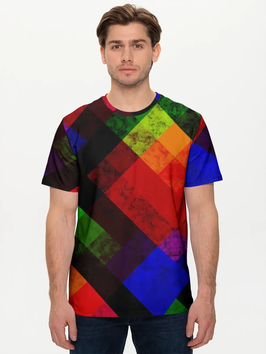 Men's basic cotton T-shirt