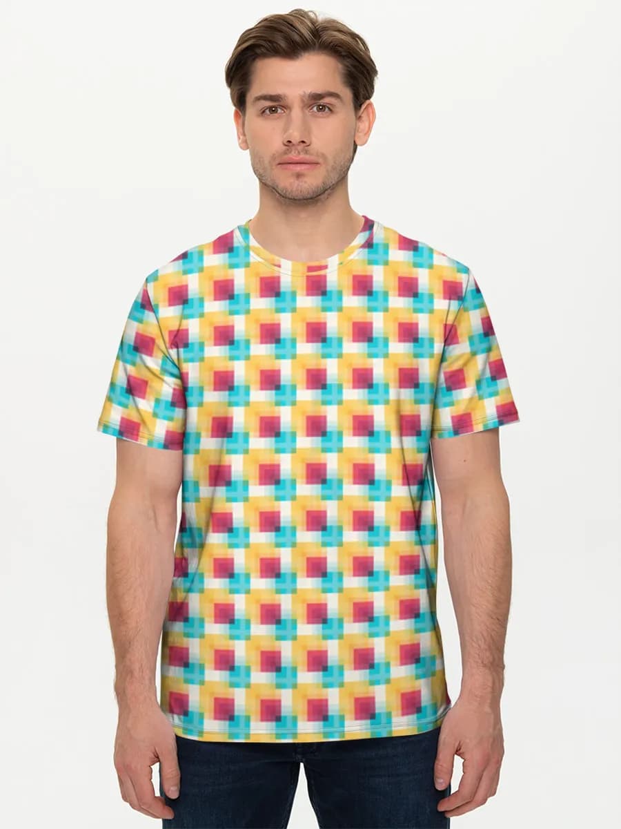 Men's basic cotton T-shirt