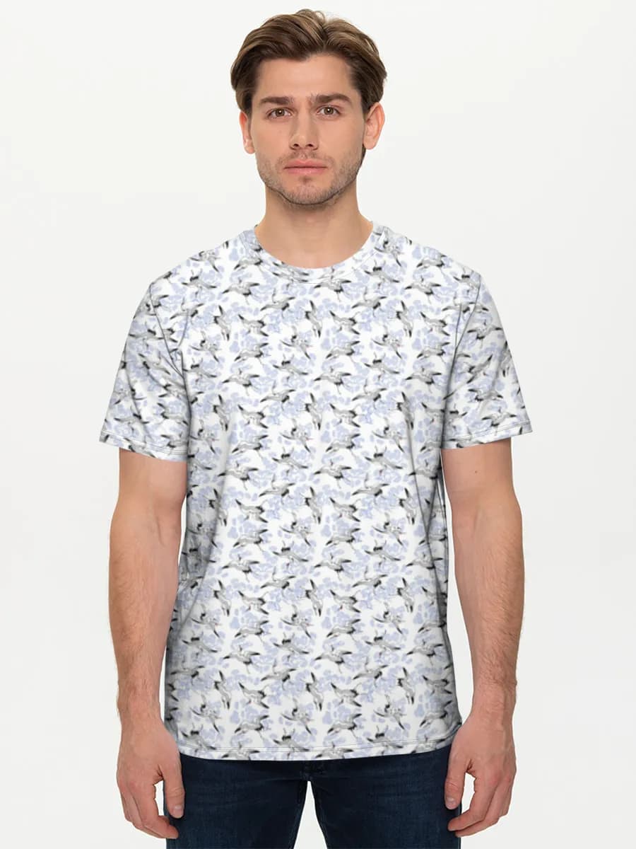 Men's basic cotton T-shirt