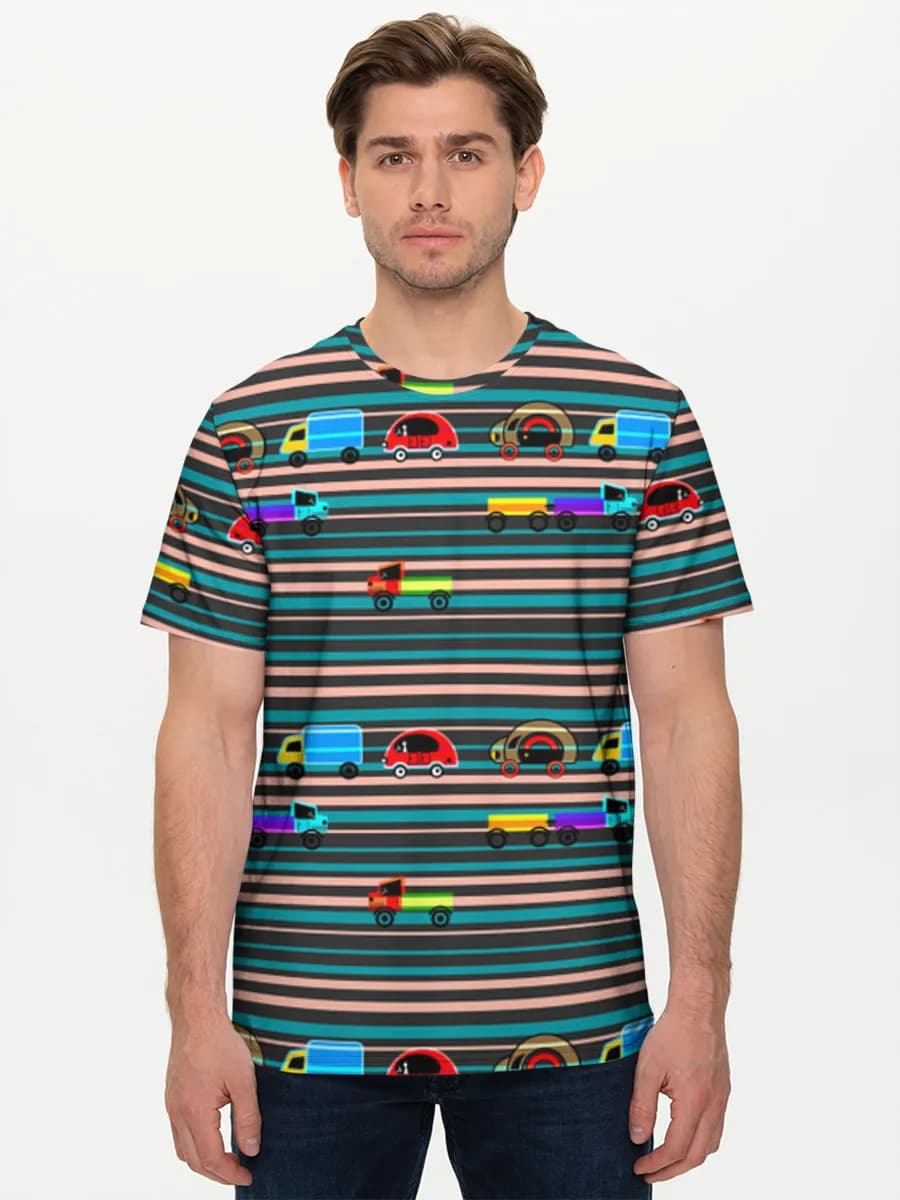 Men's basic cotton T-shirt