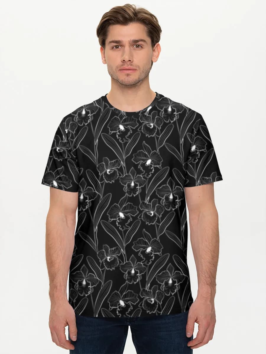 Men's basic cotton T-shirt