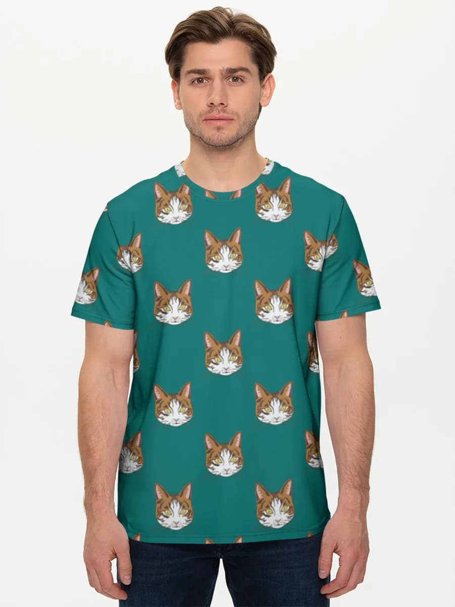 Men's basic cotton T-shirt