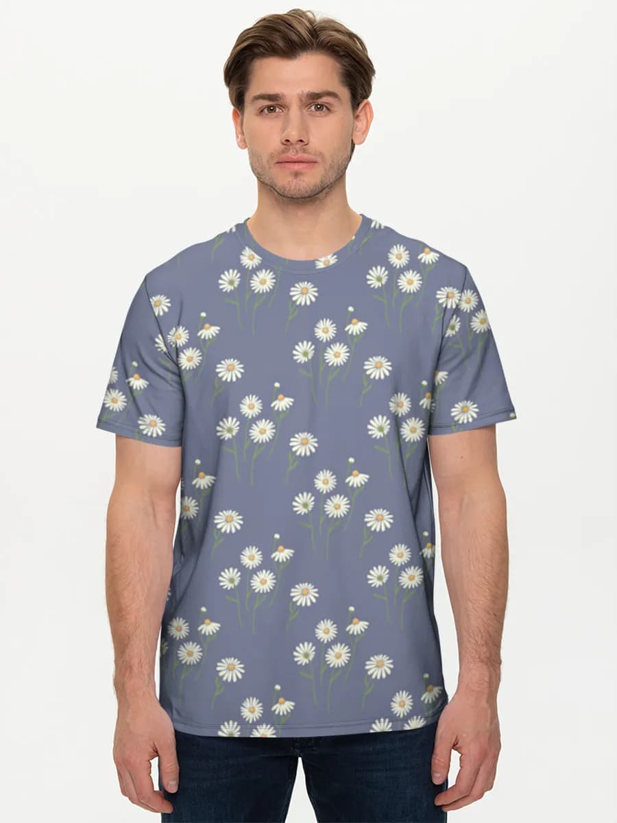 Men's basic cotton T-shirt