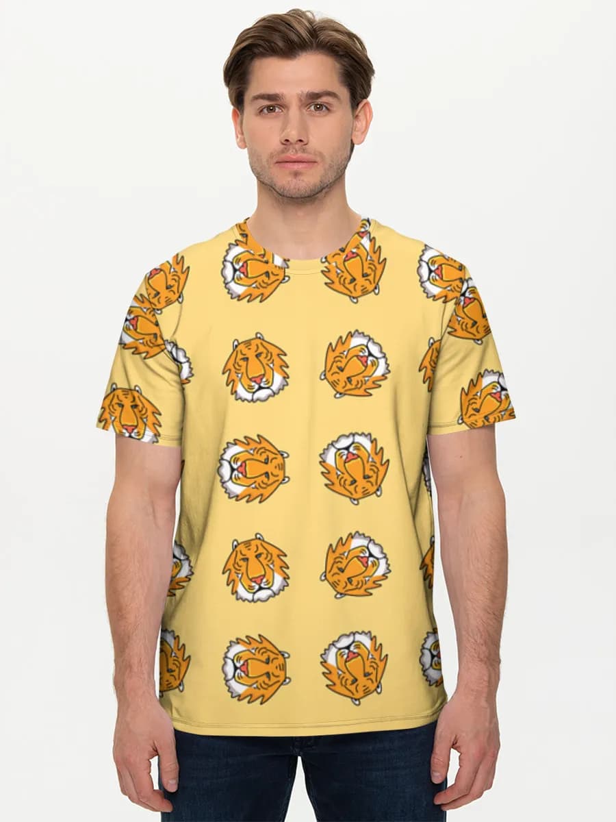 Men's basic cotton T-shirt