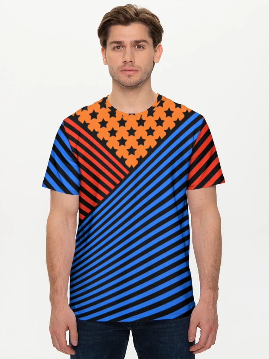 Men's basic cotton T-shirt