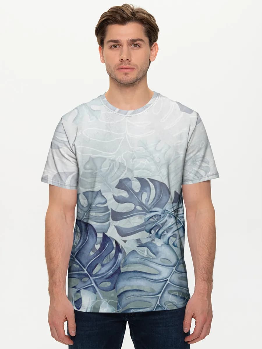 Men's basic cotton T-shirt