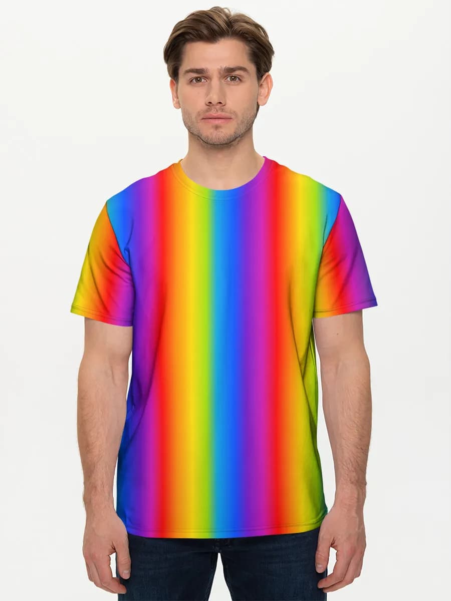 Men's basic cotton T-shirt