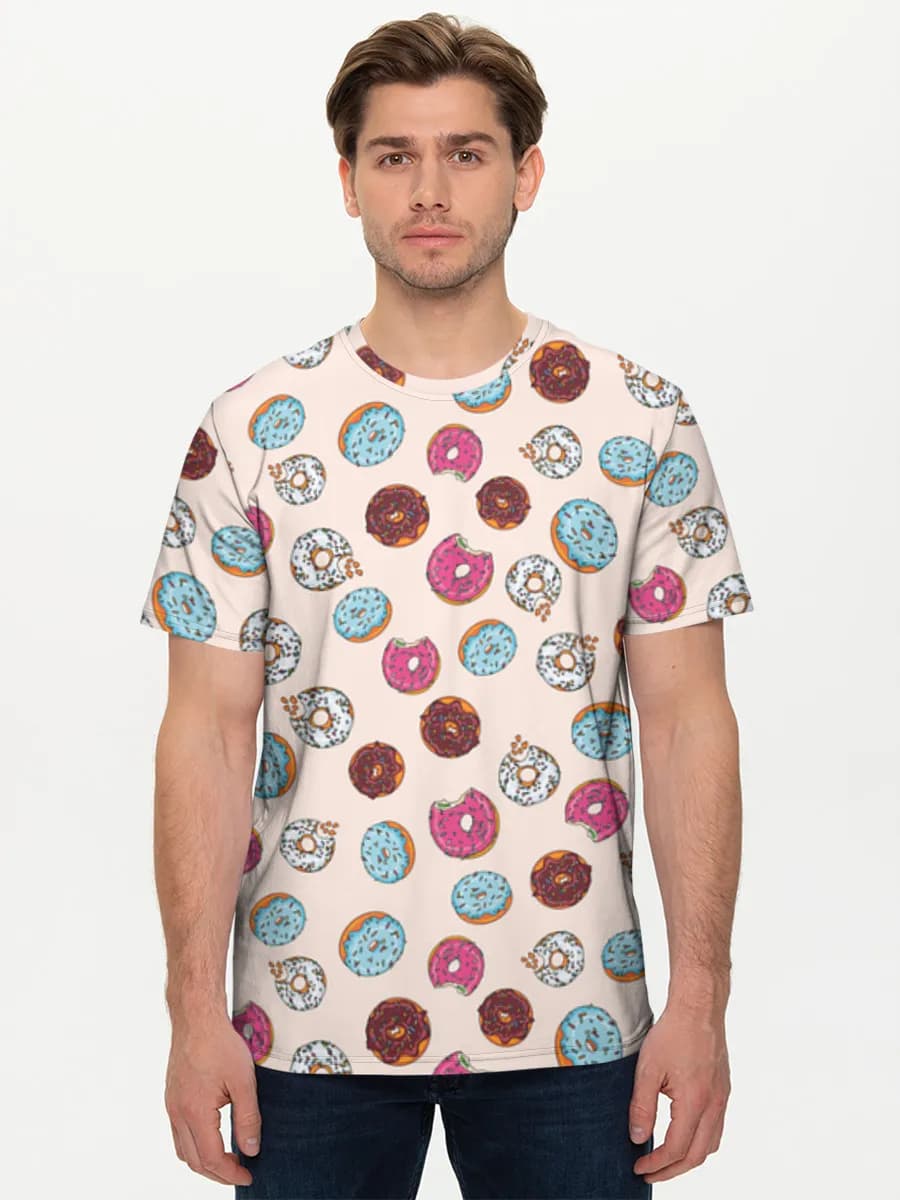 Colorful Donut Sprinkle Print