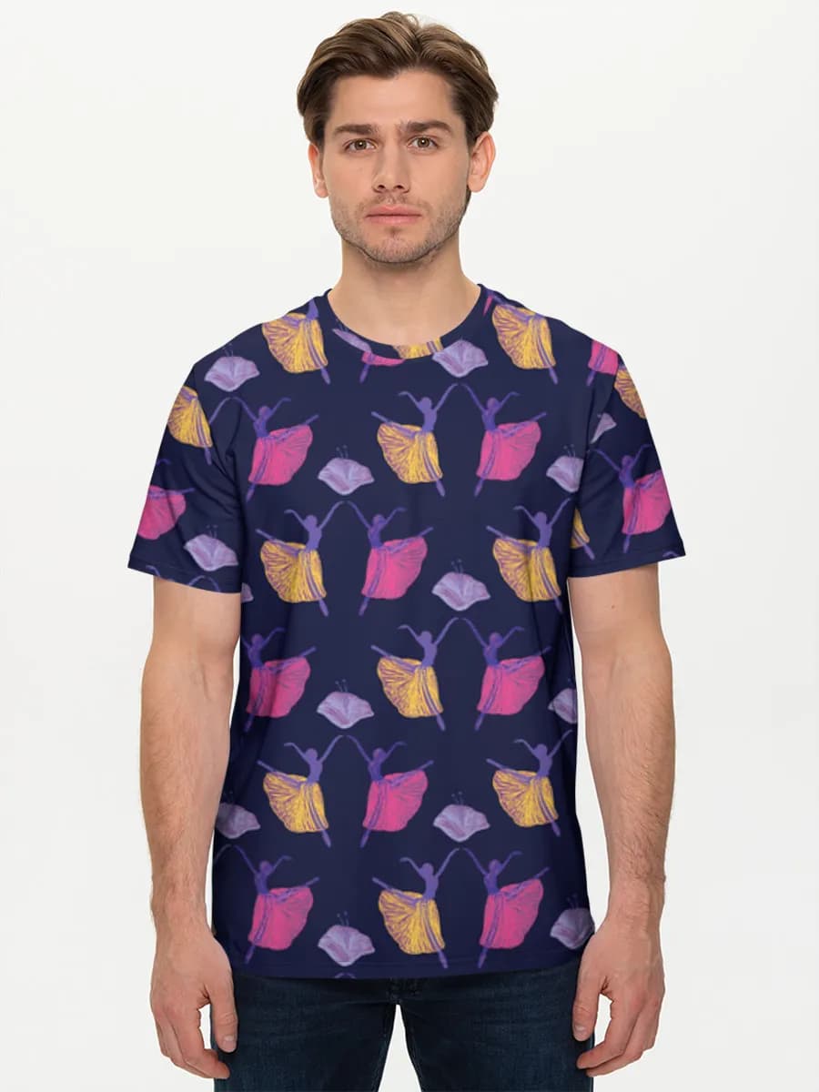 Men's basic cotton T-shirt