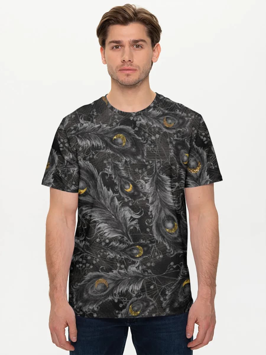 Men's basic cotton T-shirt