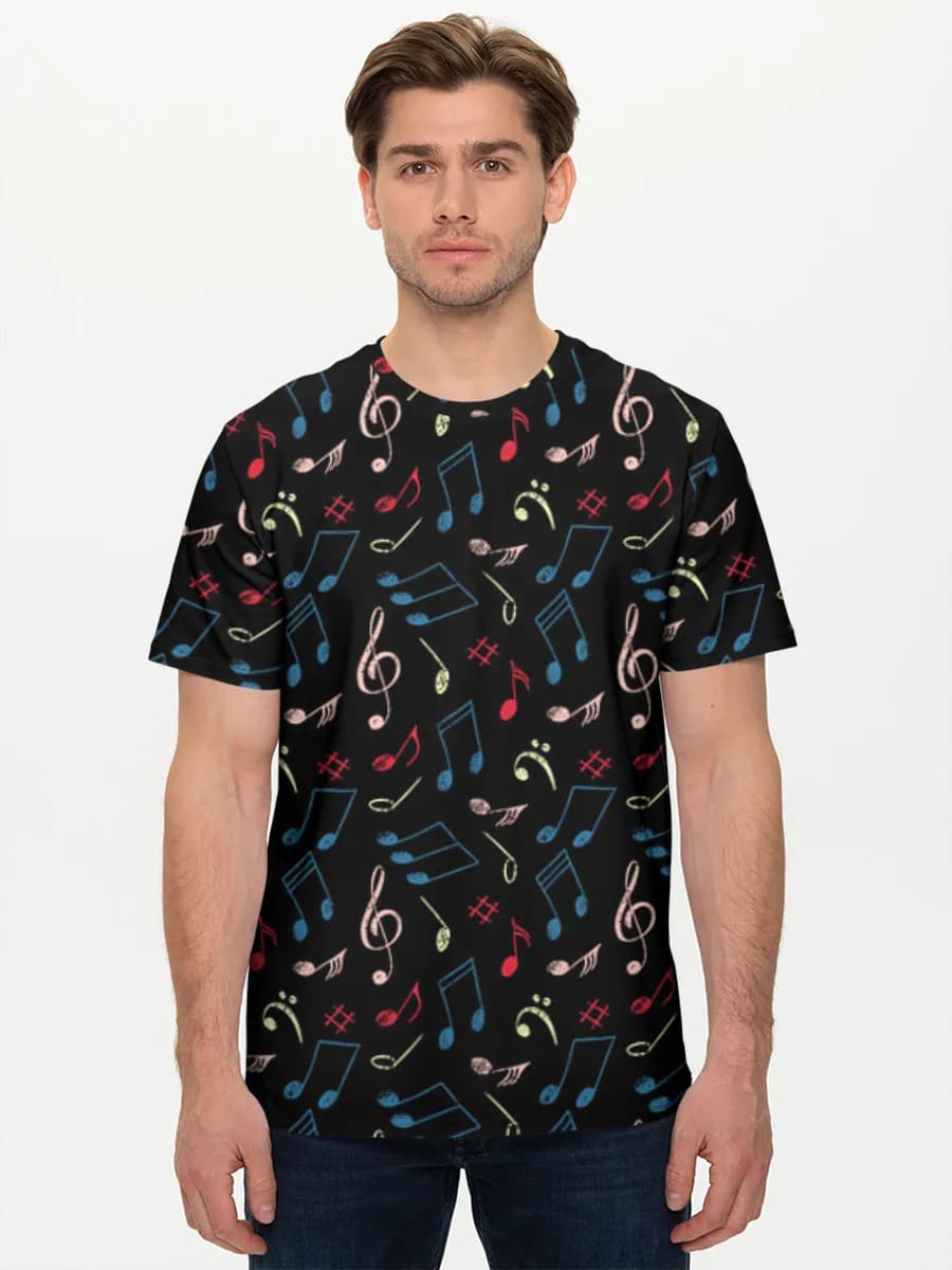 Men's basic cotton T-shirt
