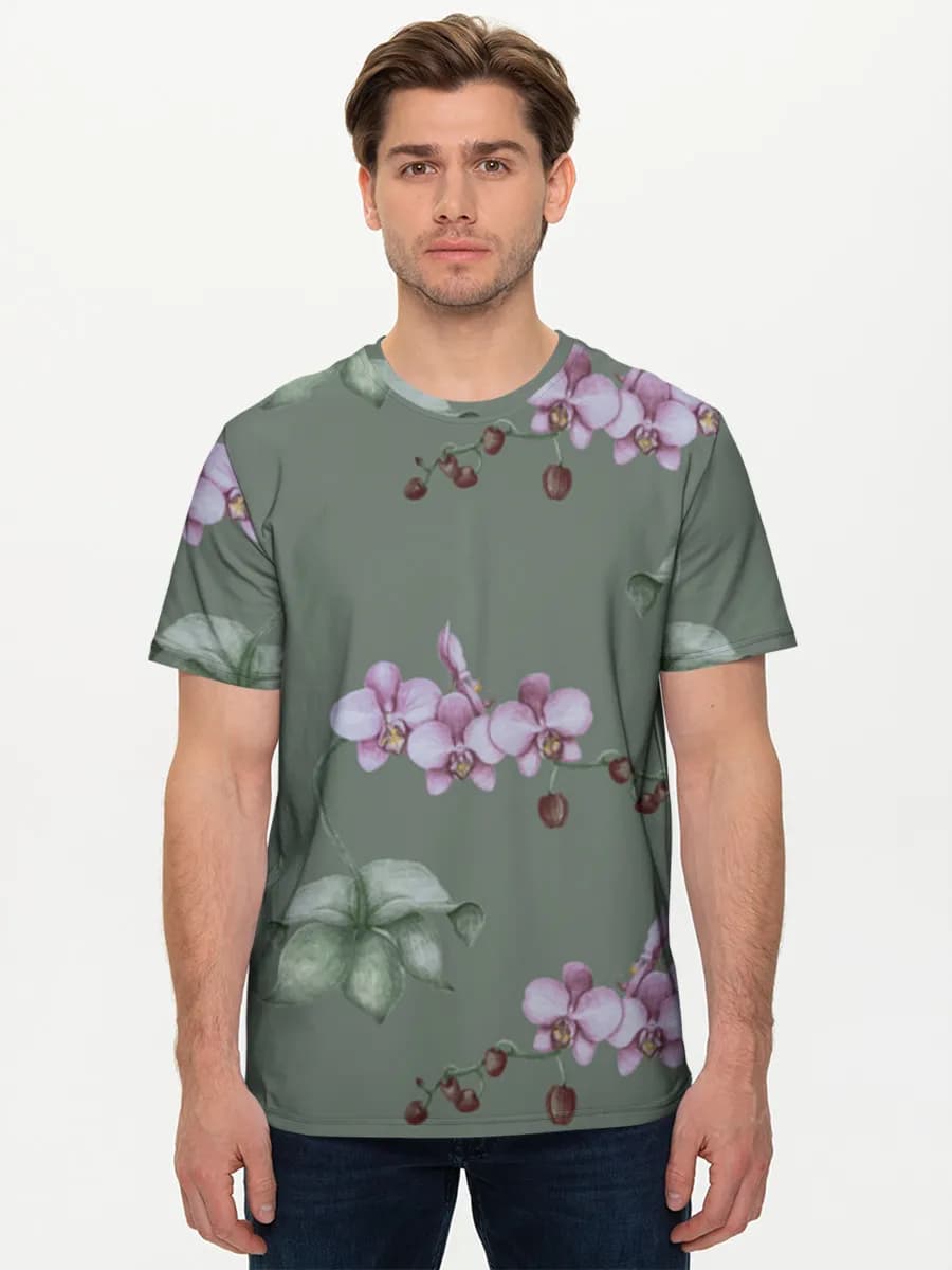 Men's basic cotton T-shirt