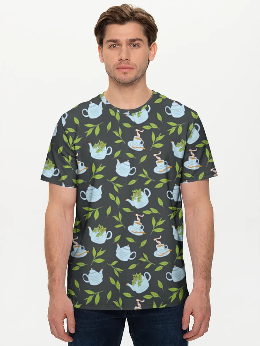 Men's basic cotton T-shirt