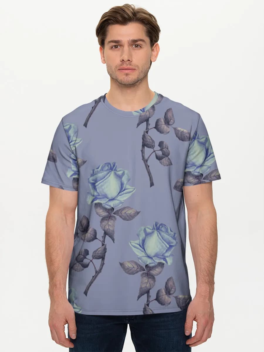 Men's basic cotton T-shirt