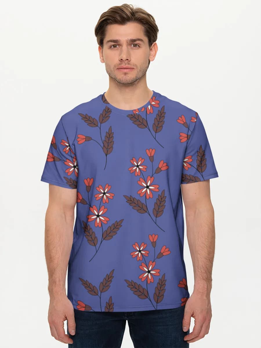 Men's basic cotton T-shirt