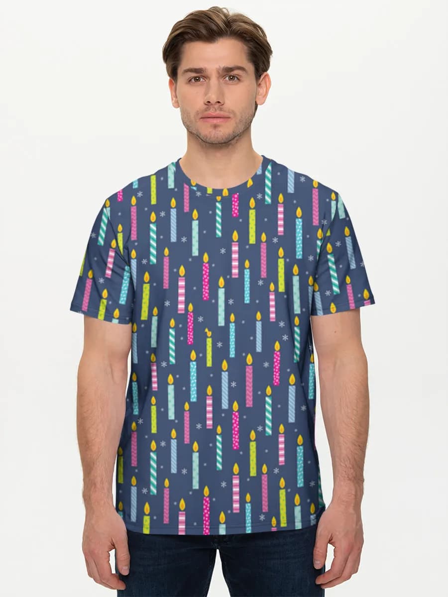 Men's basic cotton T-shirt