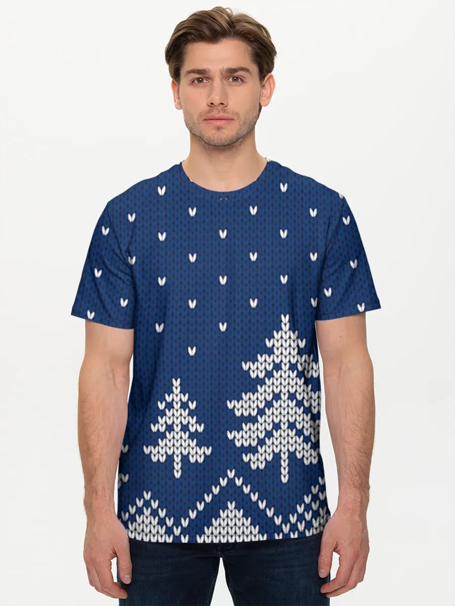 Men's basic cotton T-shirt