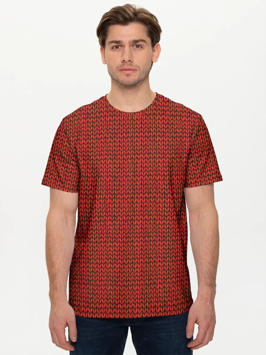Red Knit Texture