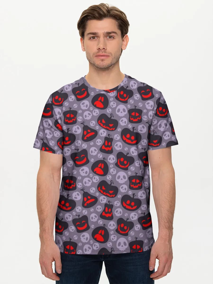Men's basic cotton T-shirt