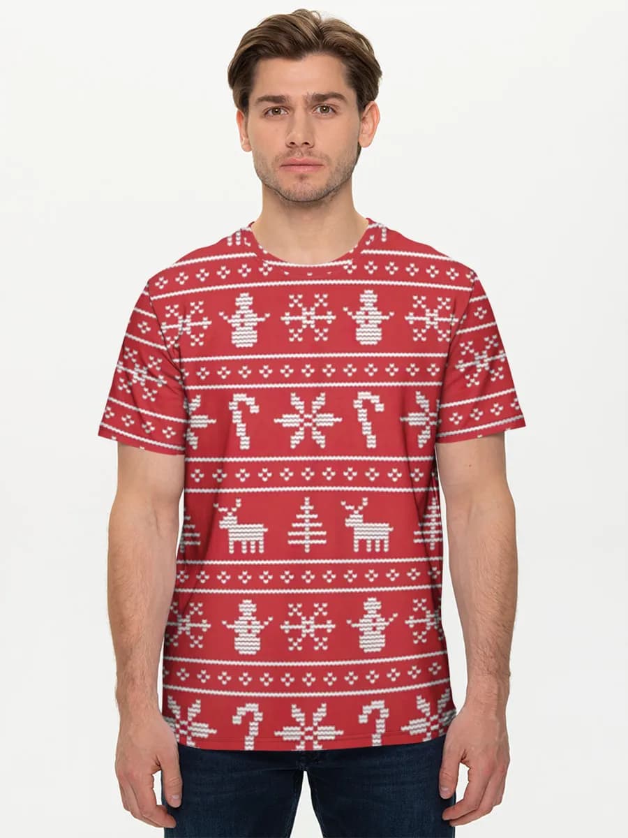 Men's basic cotton T-shirt