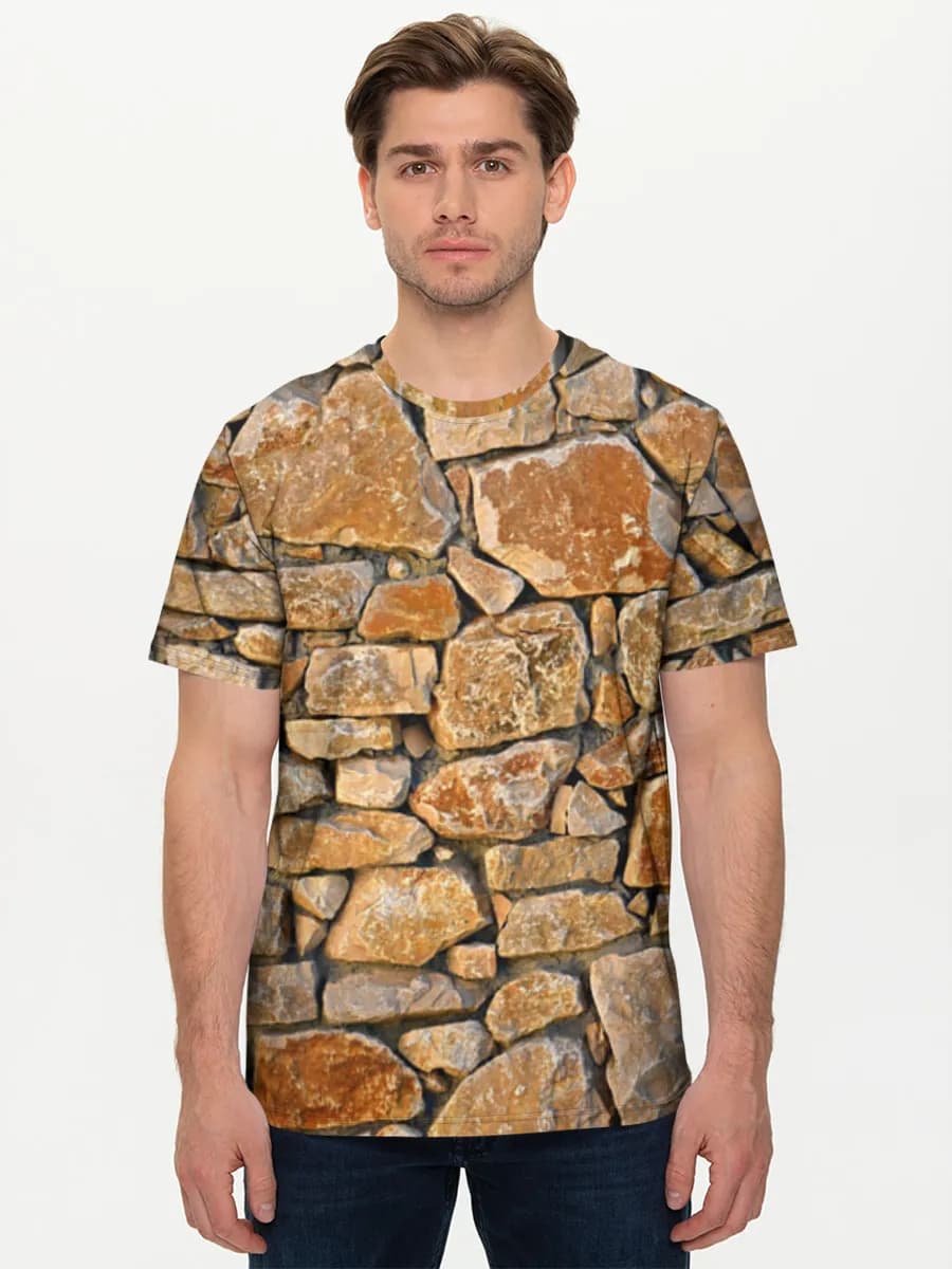 Men's basic cotton T-shirt