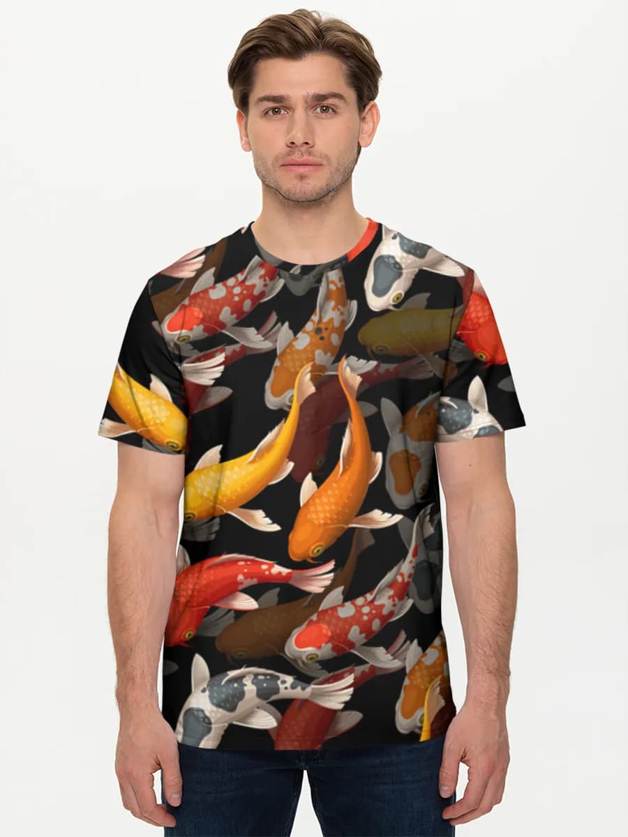 Men's basic cotton T-shirt