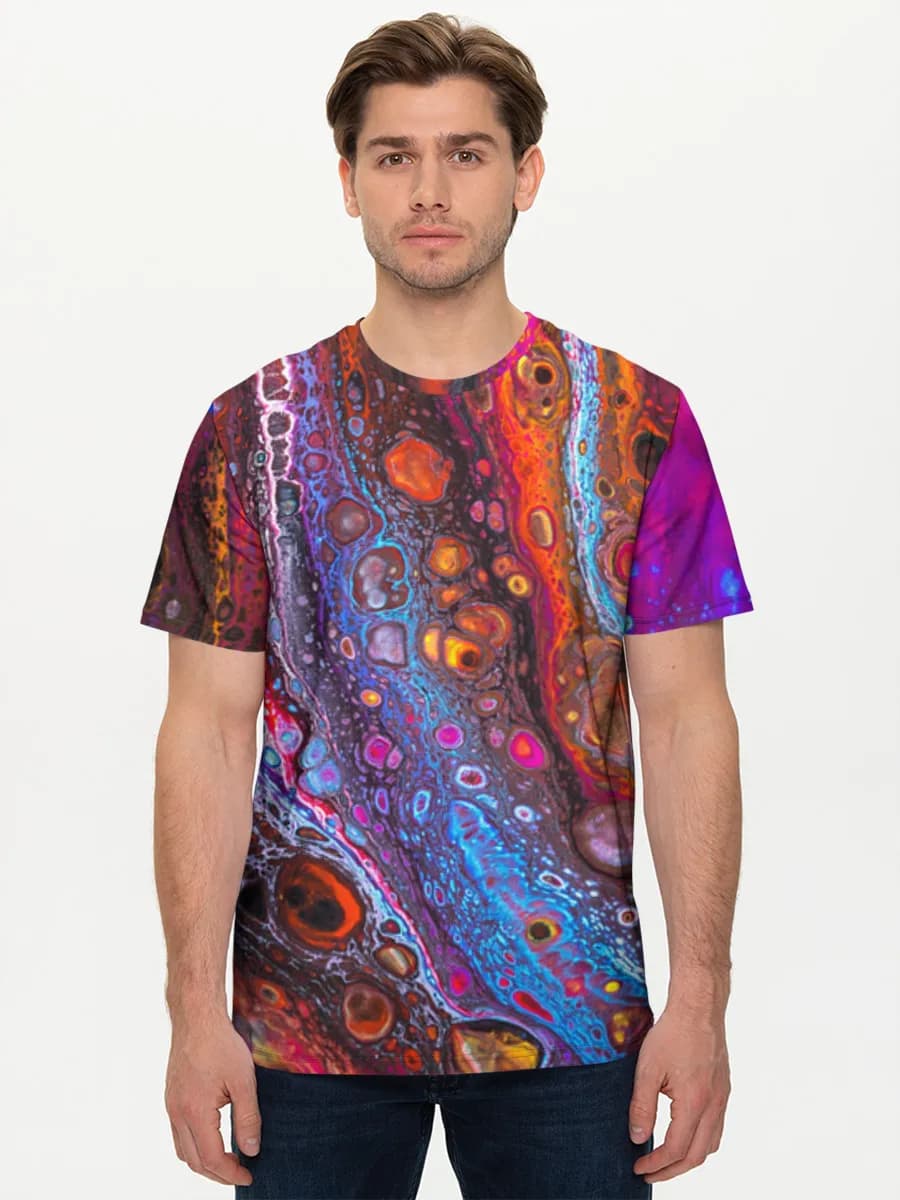 Men's basic cotton T-shirt