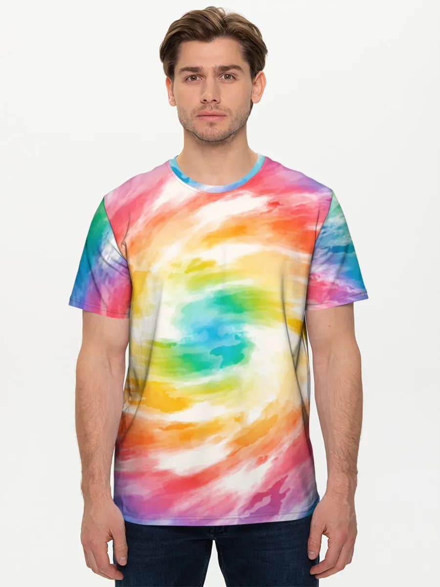 Men's basic cotton T-shirt